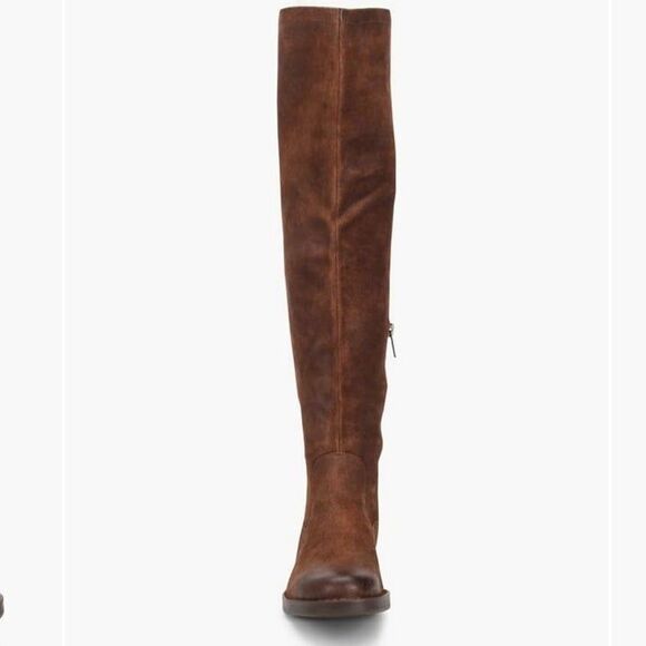 Born Britton Rust NWB Sz 8.5 Distressed Over the Knee Leather Riding Boot - Picture 11 of 12